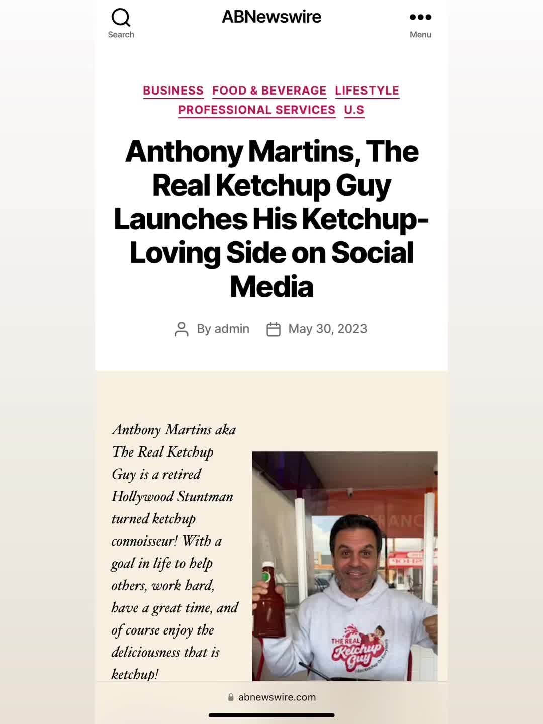 @The Real Ketchup Guy