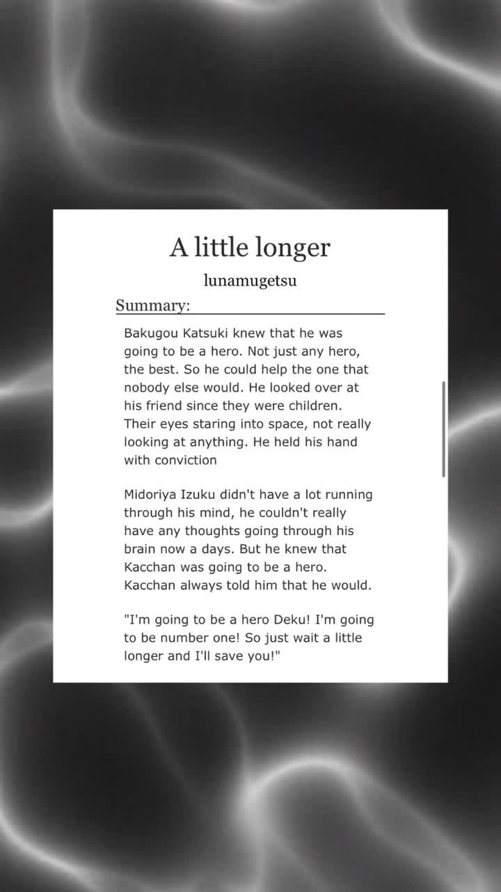 @Mha fan fic recommendations