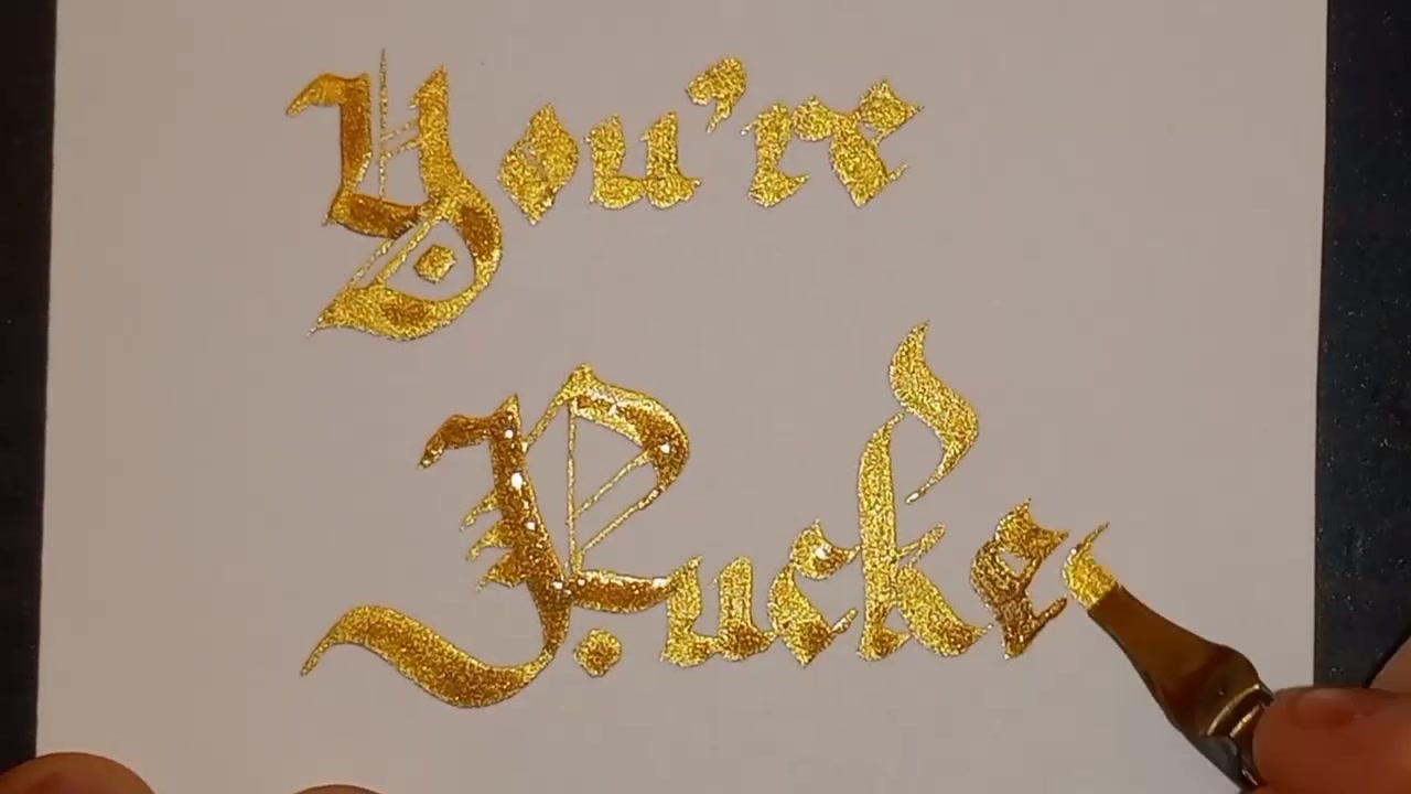 @Sweary Calligraphy