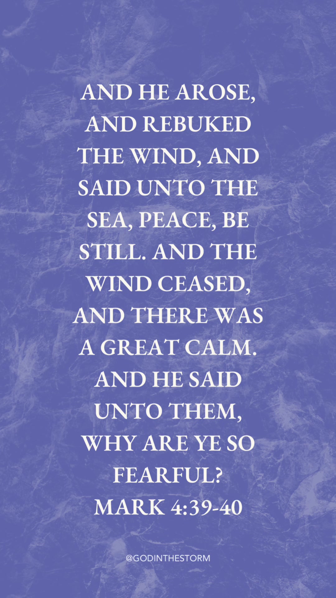 @God in the Storm