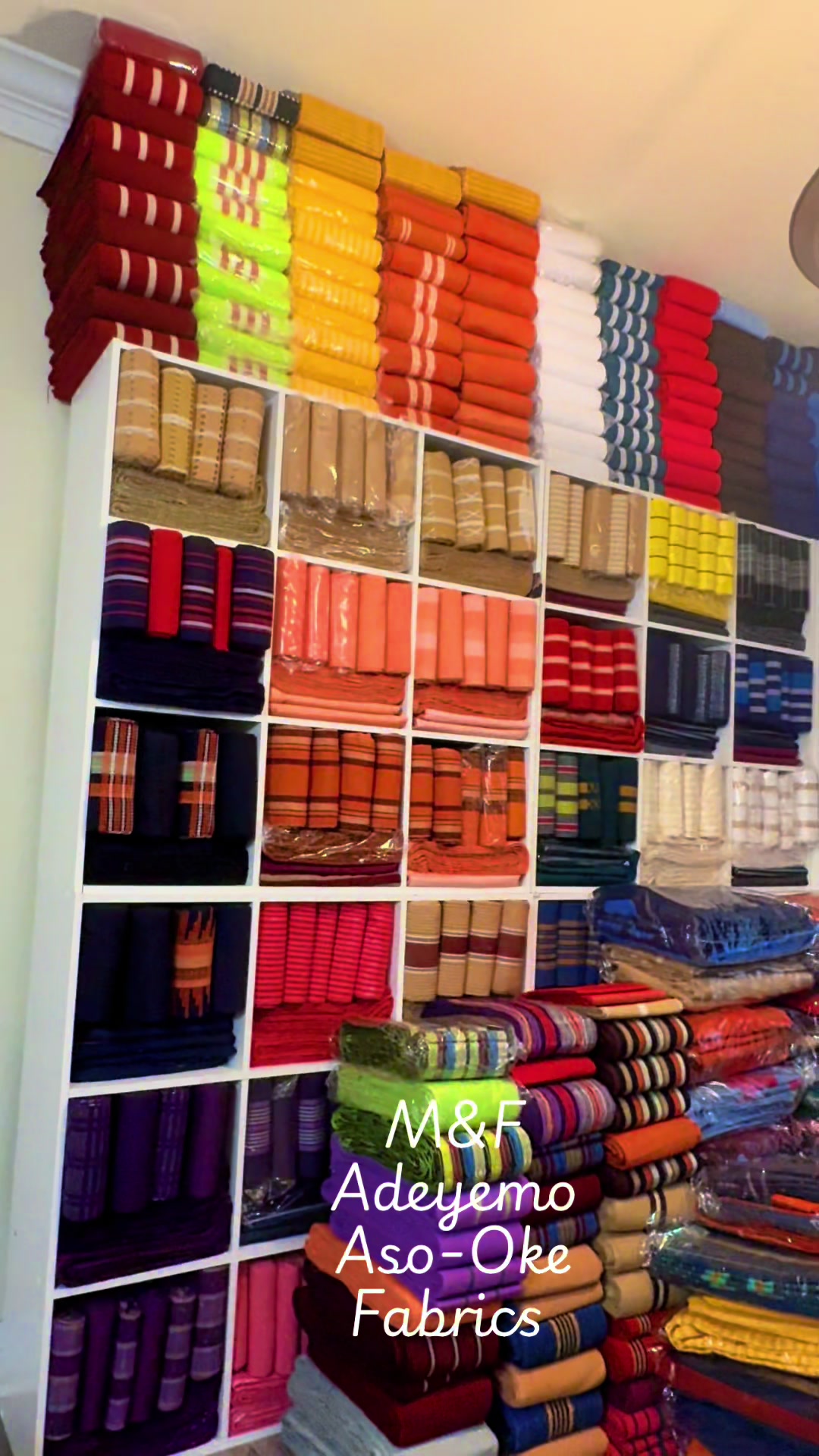 @M&F Aso-Oke Fabrics Houston Tx