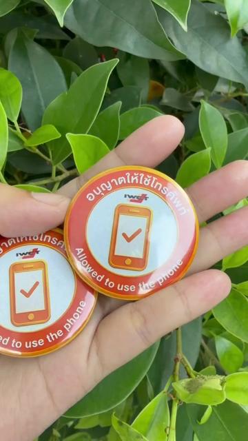 @Magnet Badge Pin
