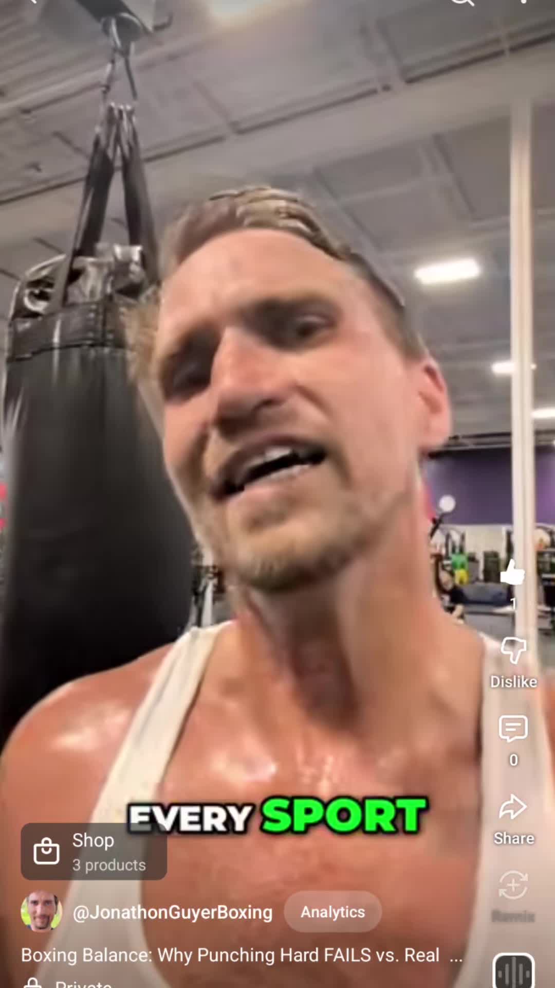 @Jonathon Guyer Boxing Shop