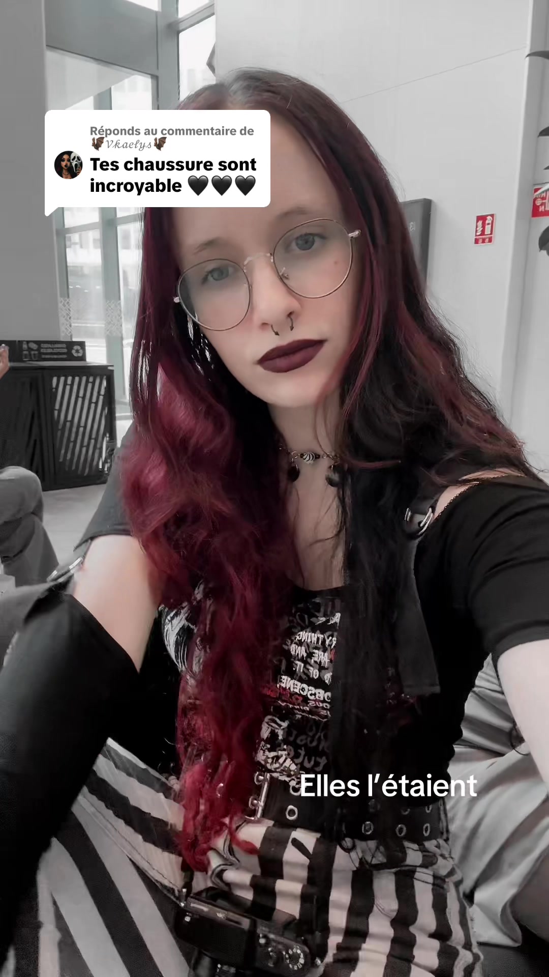 @🦇 𝔐𝔞𝔯𝔦𝔫𝔢 - Goth Girl