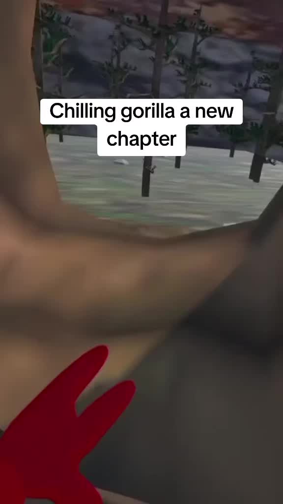 @chilling gorilla