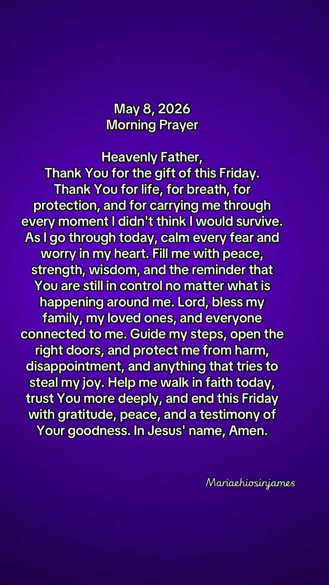 @Maria Ehiosin James Osaigbokan