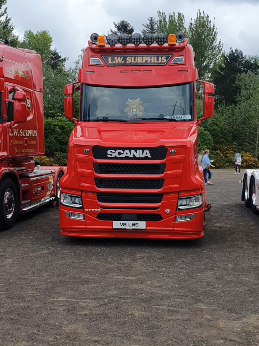 @Trucking in Northern Ireland.