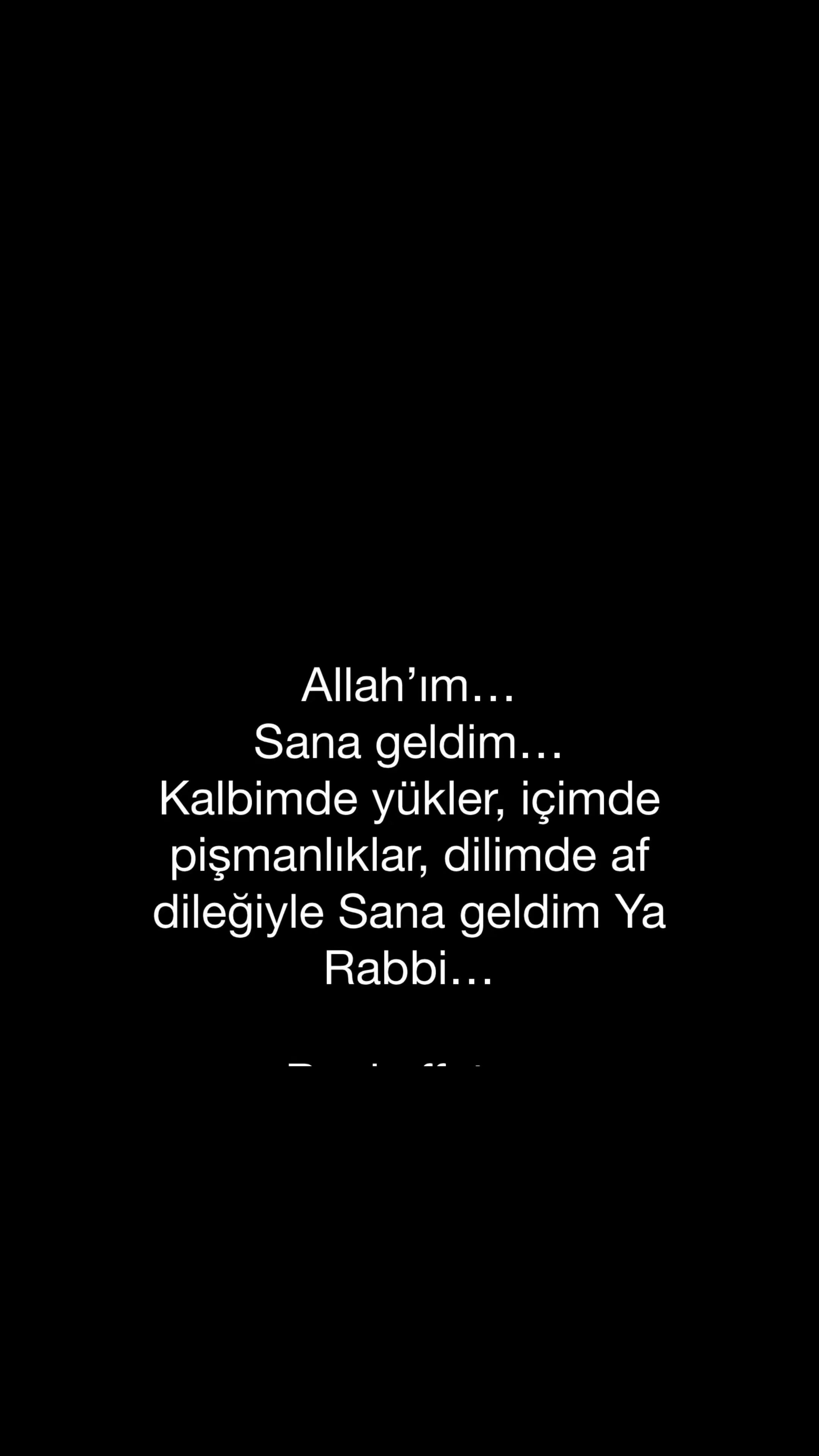@Bir Ayet, Bir Hadis, Bir Dua