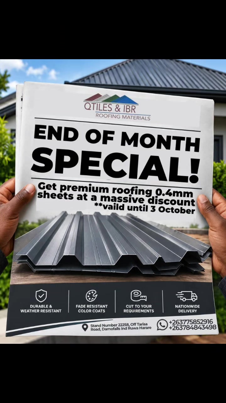 @chromadek IBR Roofing sheets