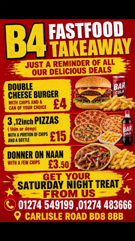 @B4FastFoodBradford