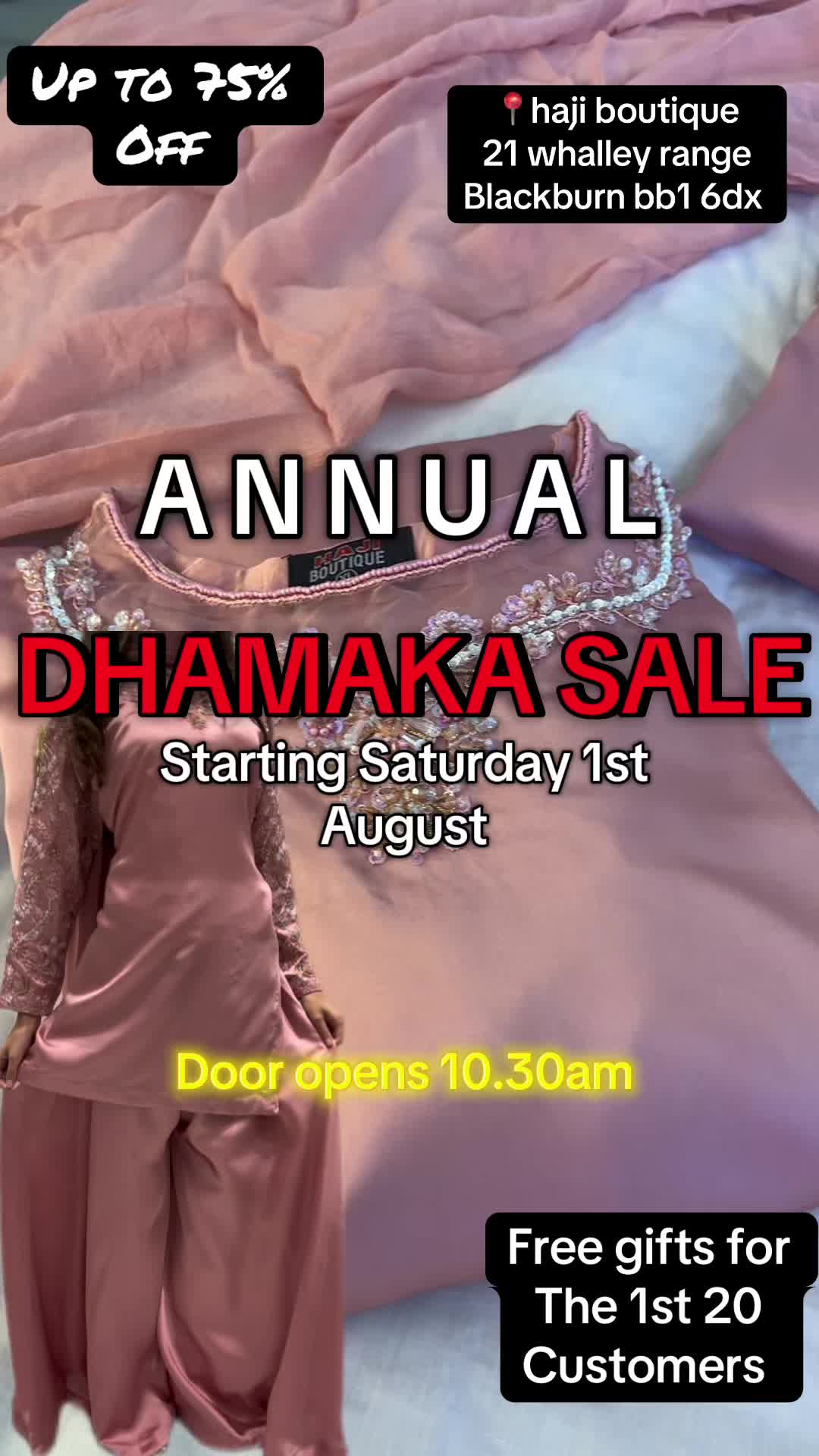 @Haji boutique blackburn