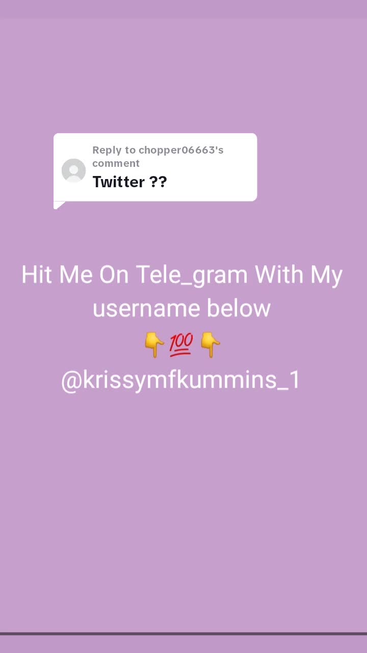 @Krissy Kummins