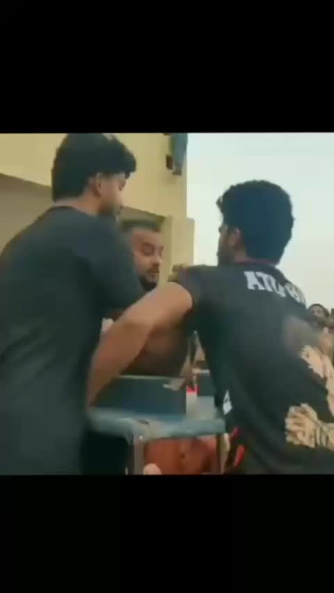 @Faizan arm power💪👾