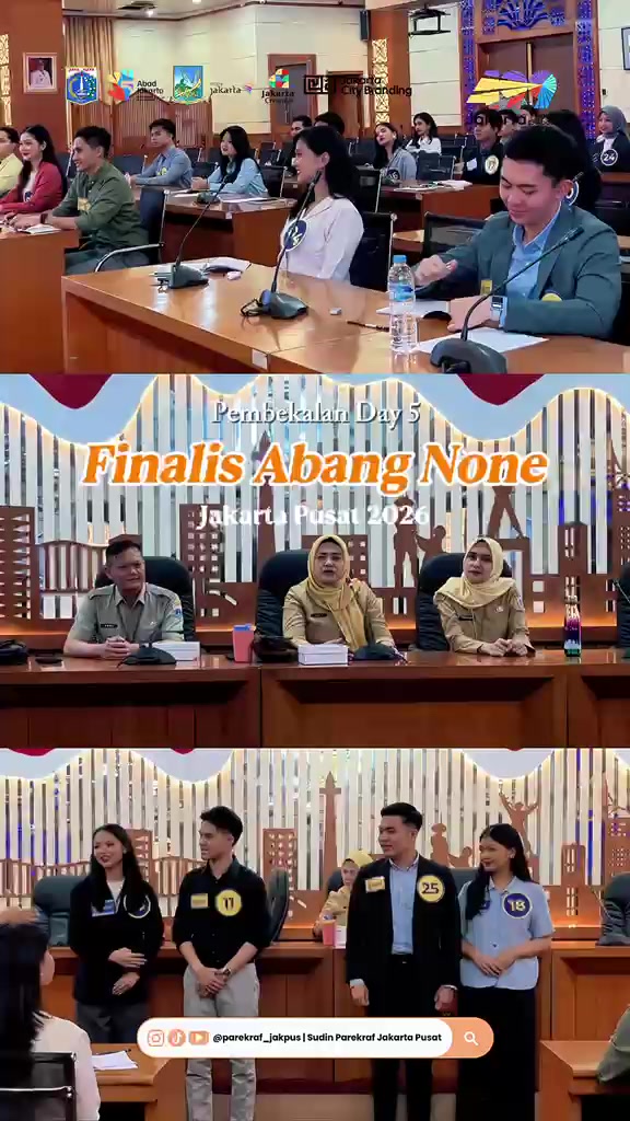 @Sudin Parekraf Jakarta Pusat