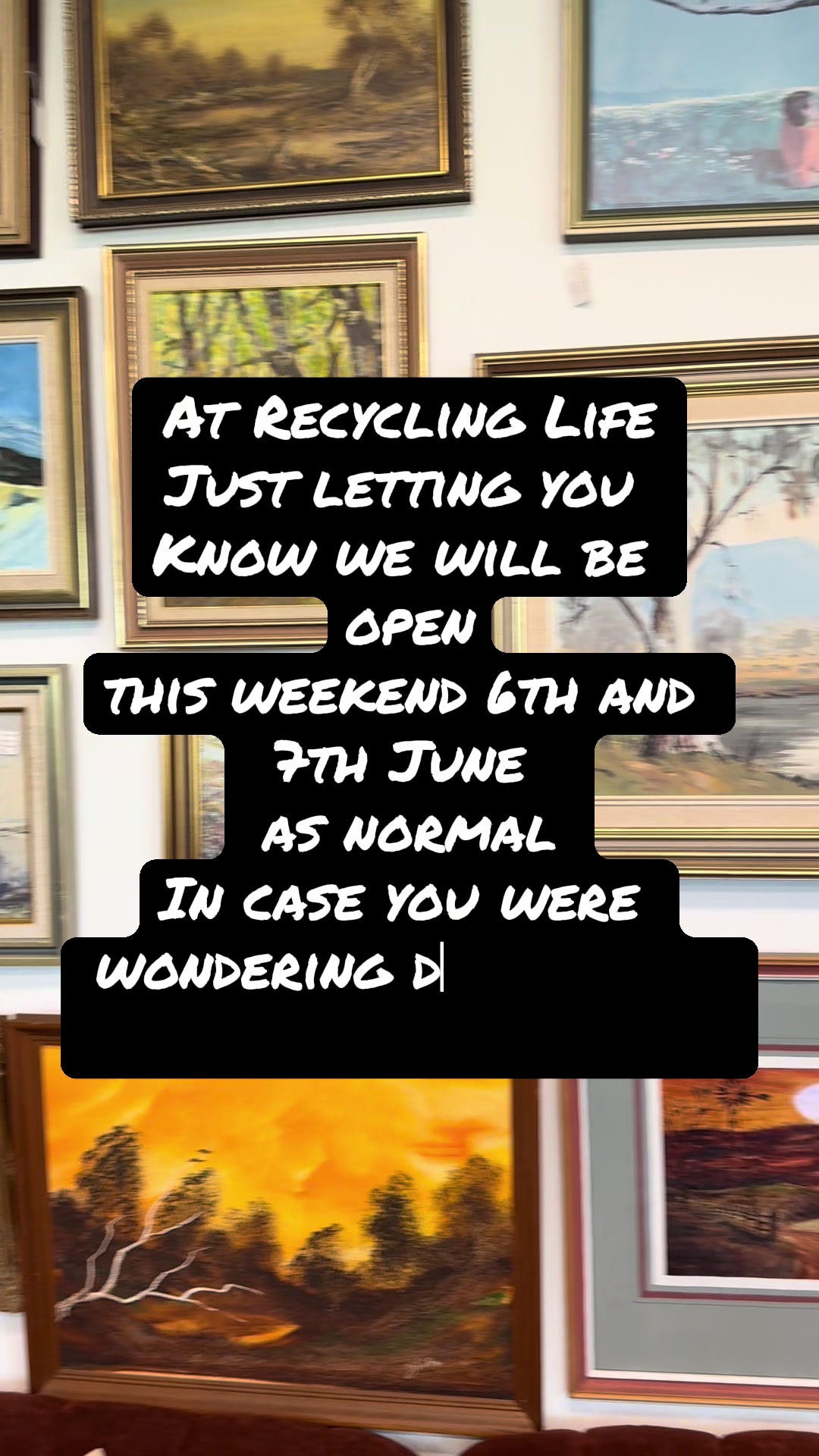 @Recycling Life Sunbury