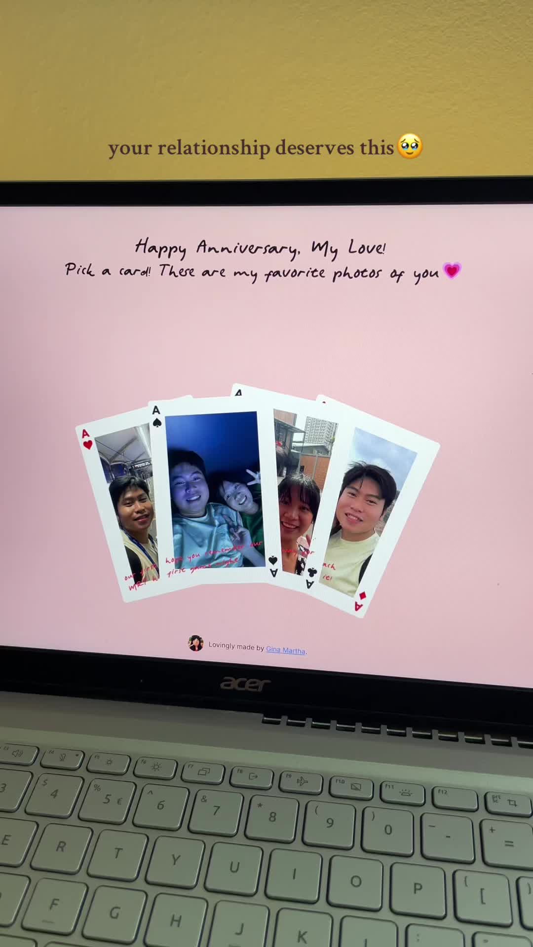 @gina &bull; cute web design 💌