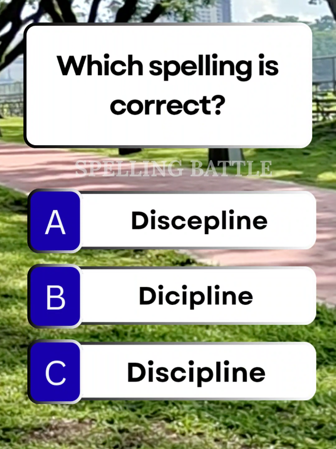 @Spelling Battle
