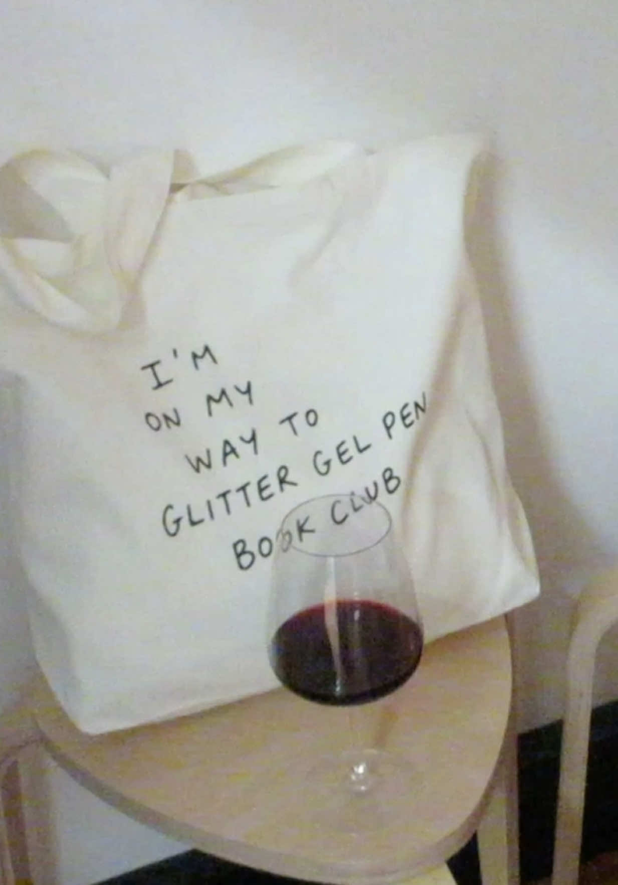 @glitter gel pen book club