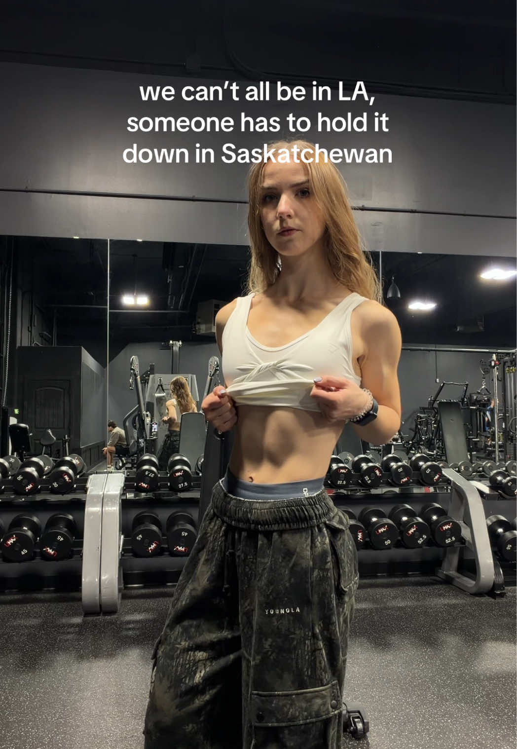@Jenna at the Jym