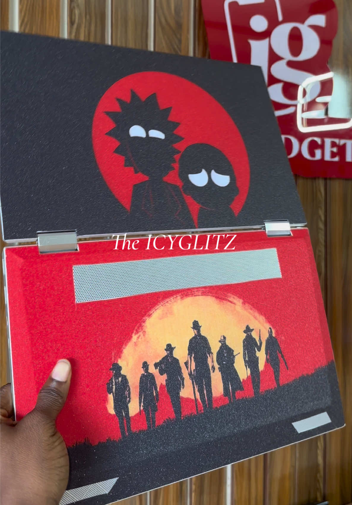 @LAPTOP WRAP/STICKERS IN AUCHI