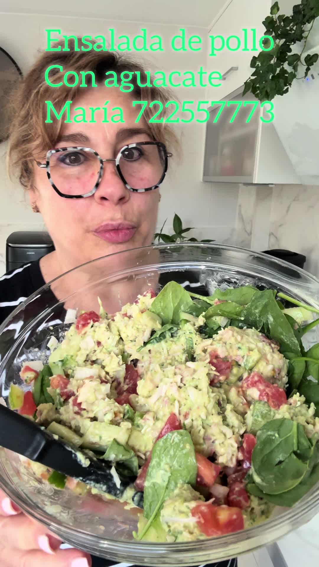 @María Esteve con Thermomix
