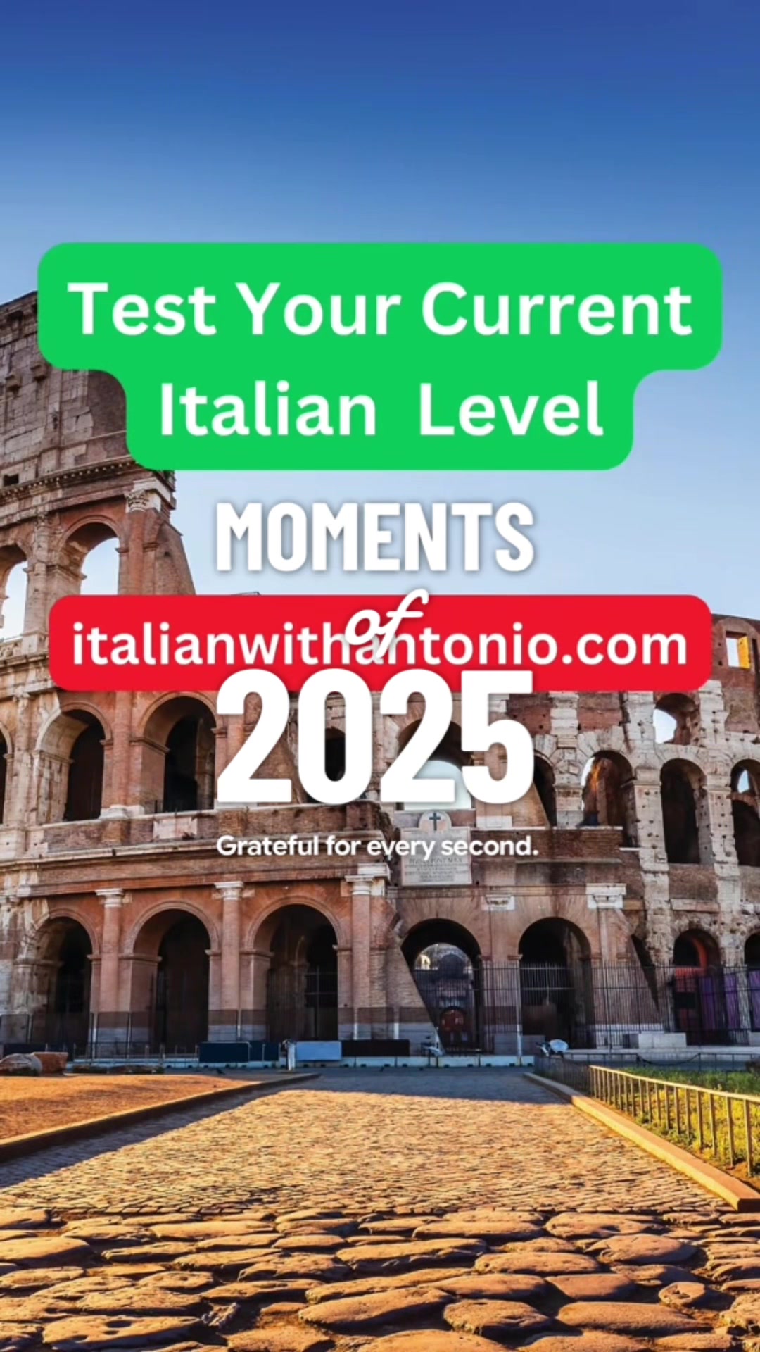 @Italy with Antonio
