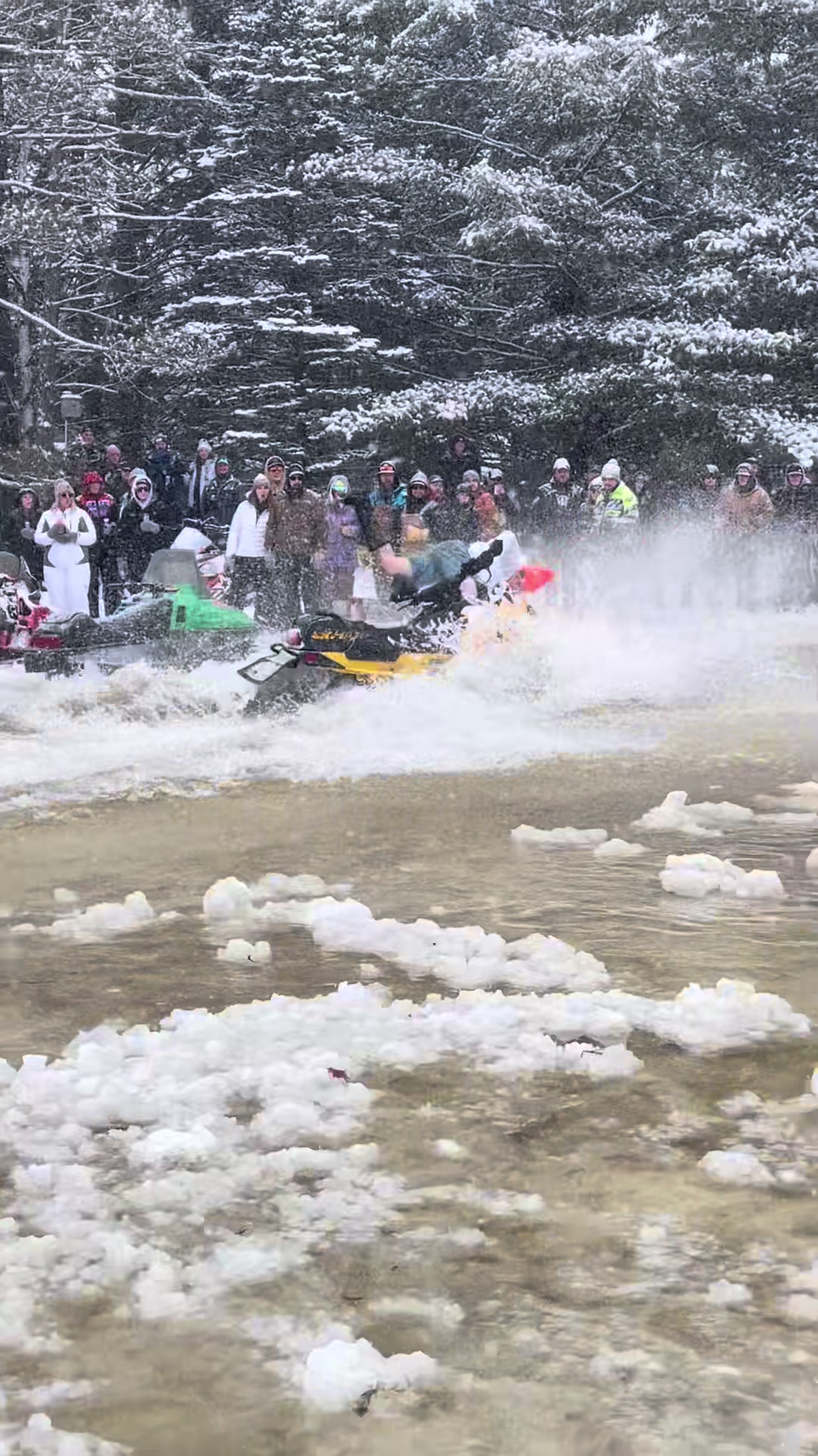 @Pickerel lake jump in