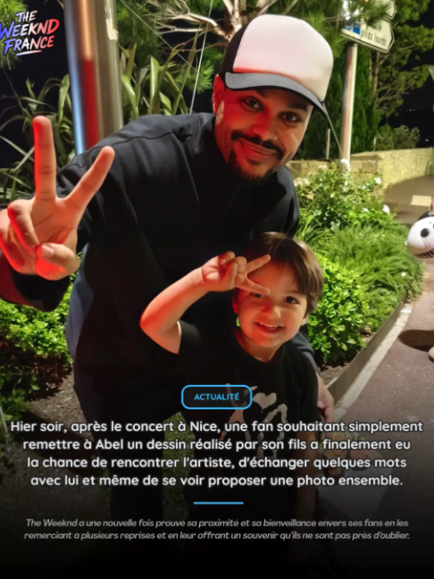 @The Weeknd France