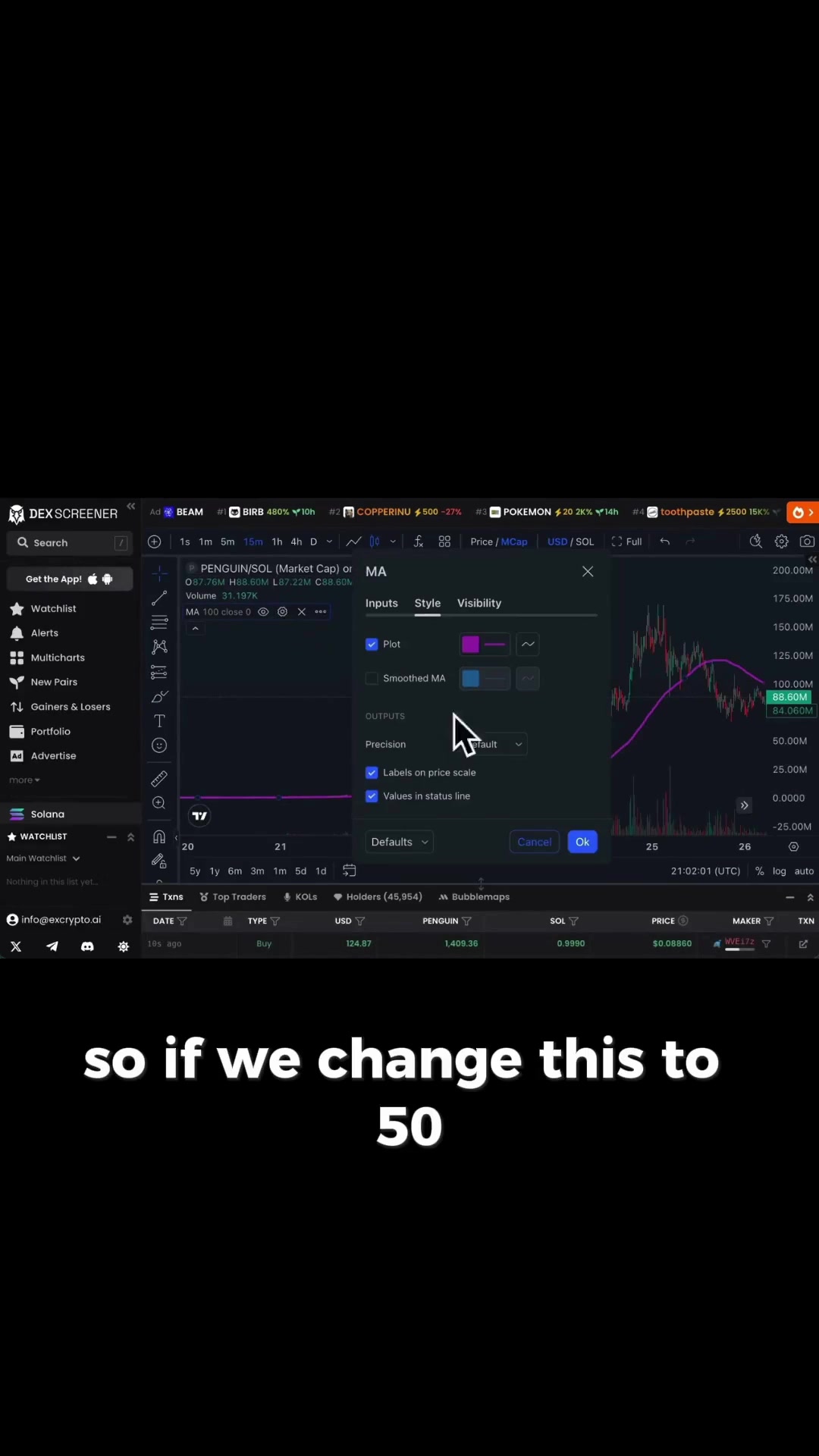 @Solana Trading ๐