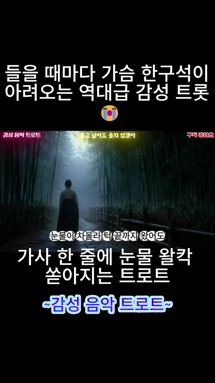 @감성 음악 트로트
