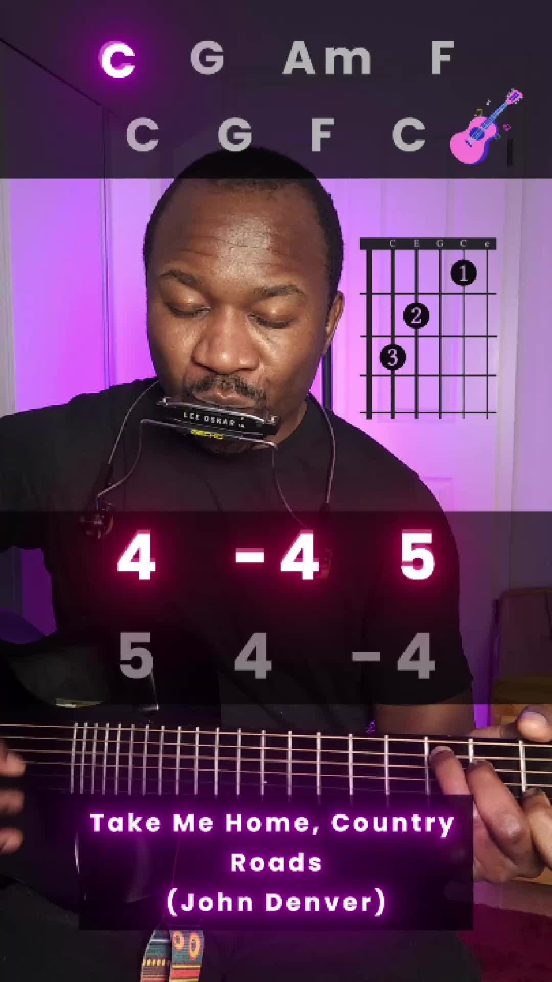 @Harmonica With Guitar