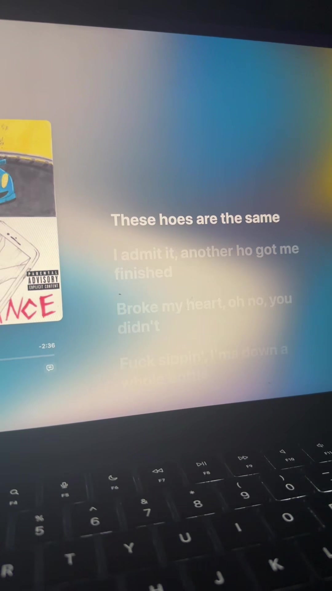 @Song lyrics