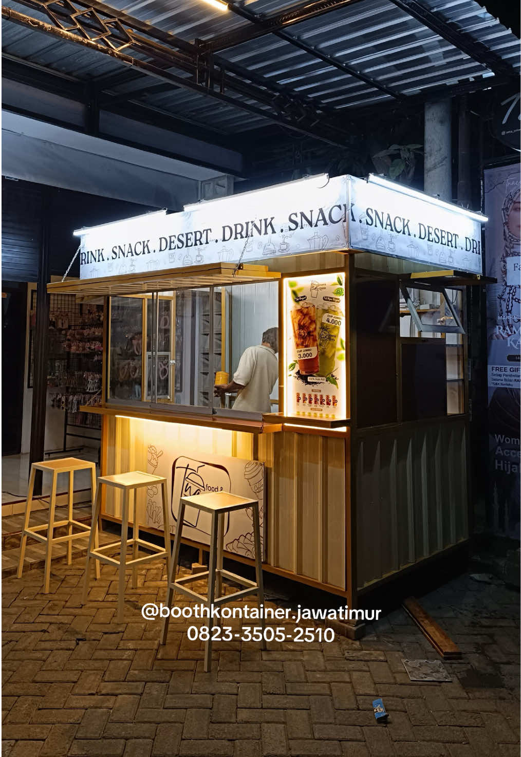 @Booth Container Jawa Timur