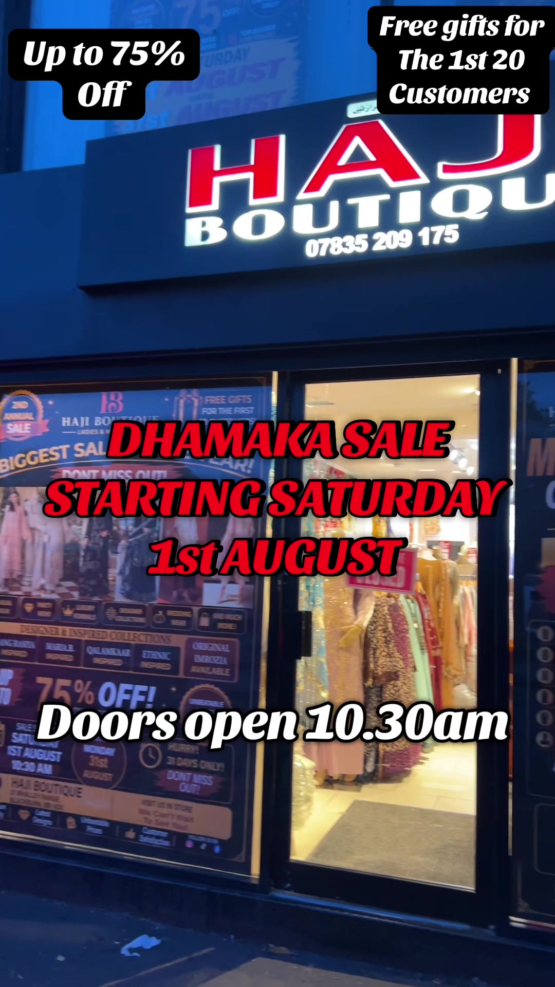 @Haji boutique blackburn
