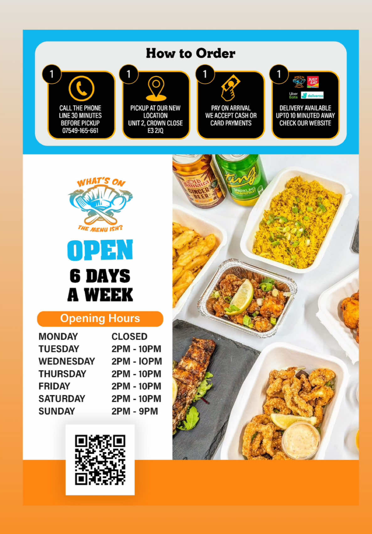 @What&rsquo; On The Menu Ish?
