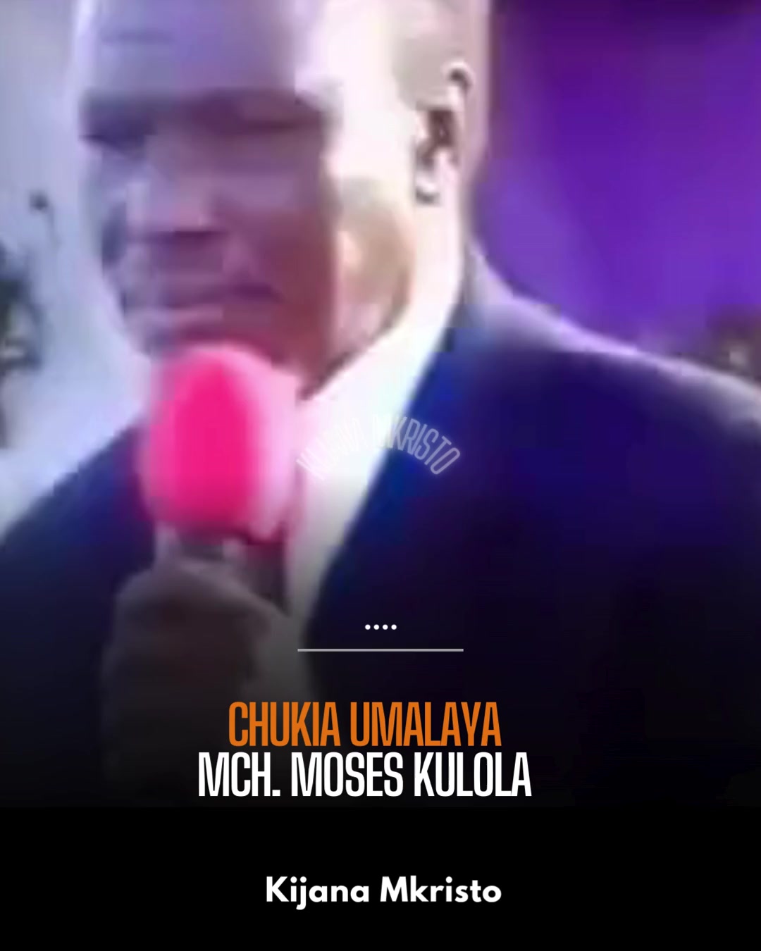 @Kijana Mkristo