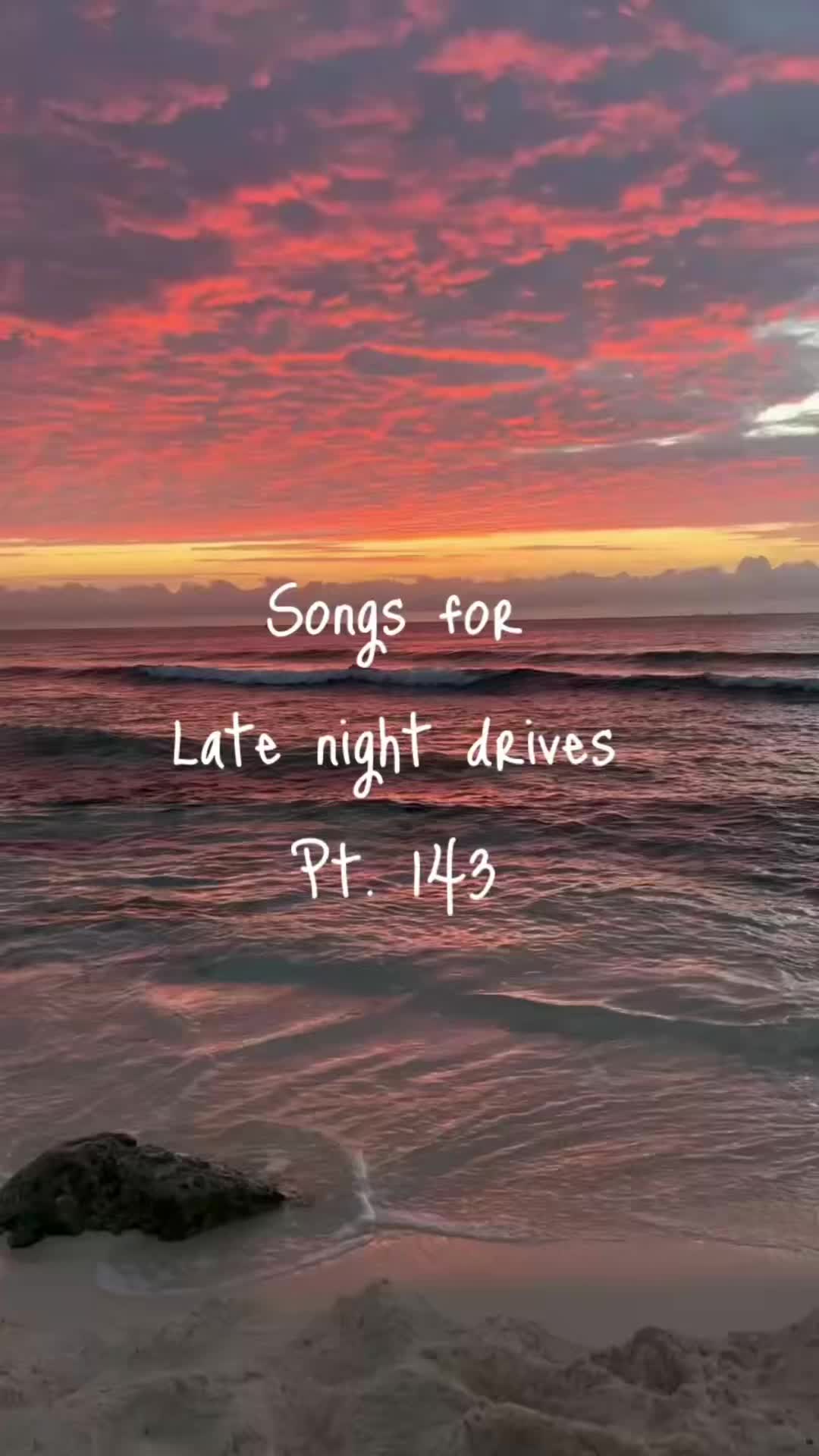 @late nite drives 🥀✨