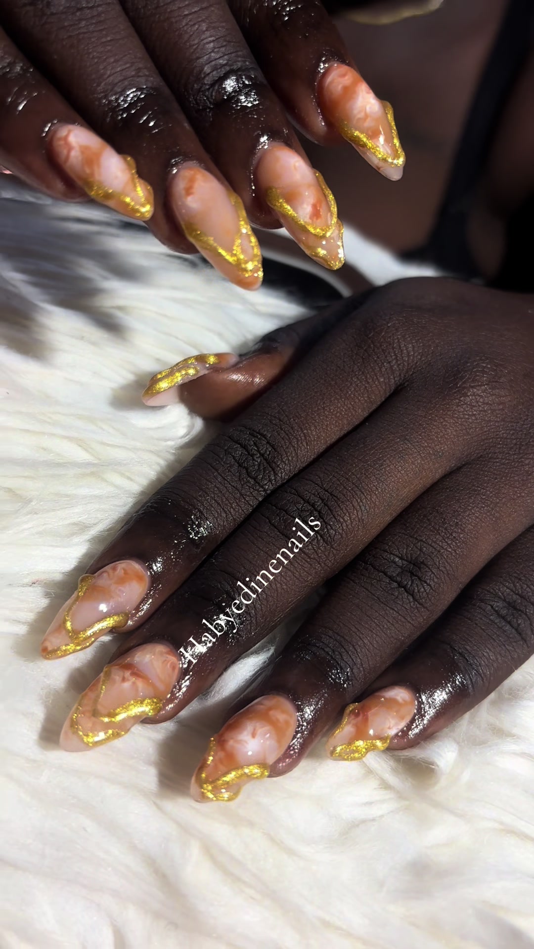 @Habee edine nails♥️💅🏿
