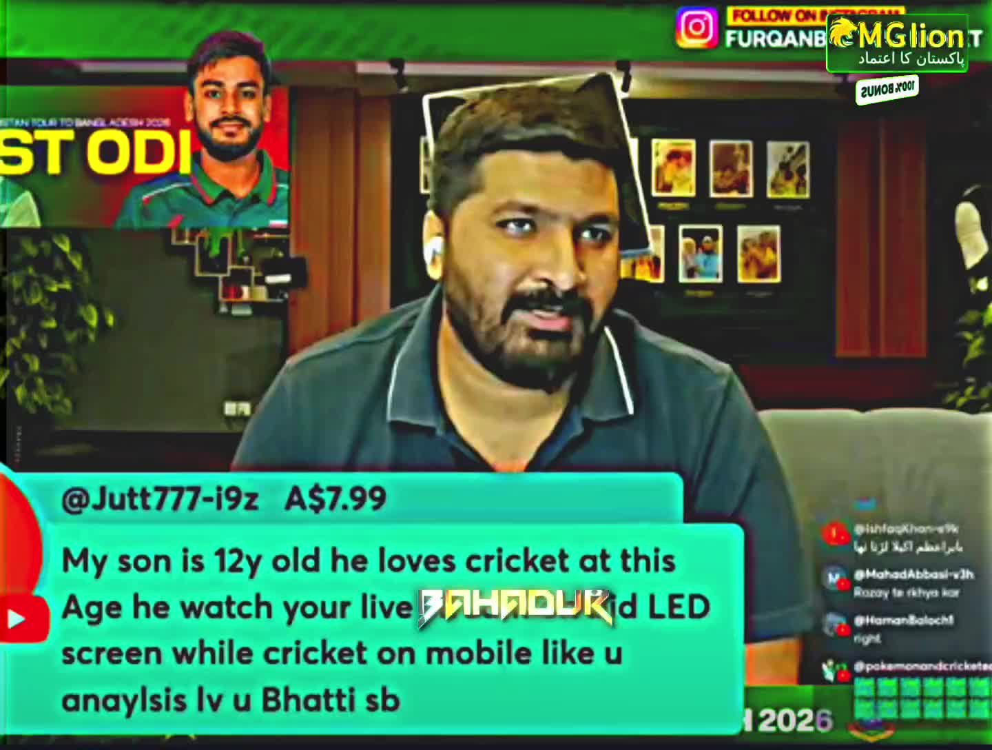 @bahadur is back🔗