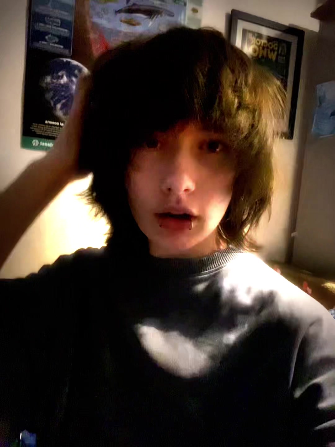 @:)