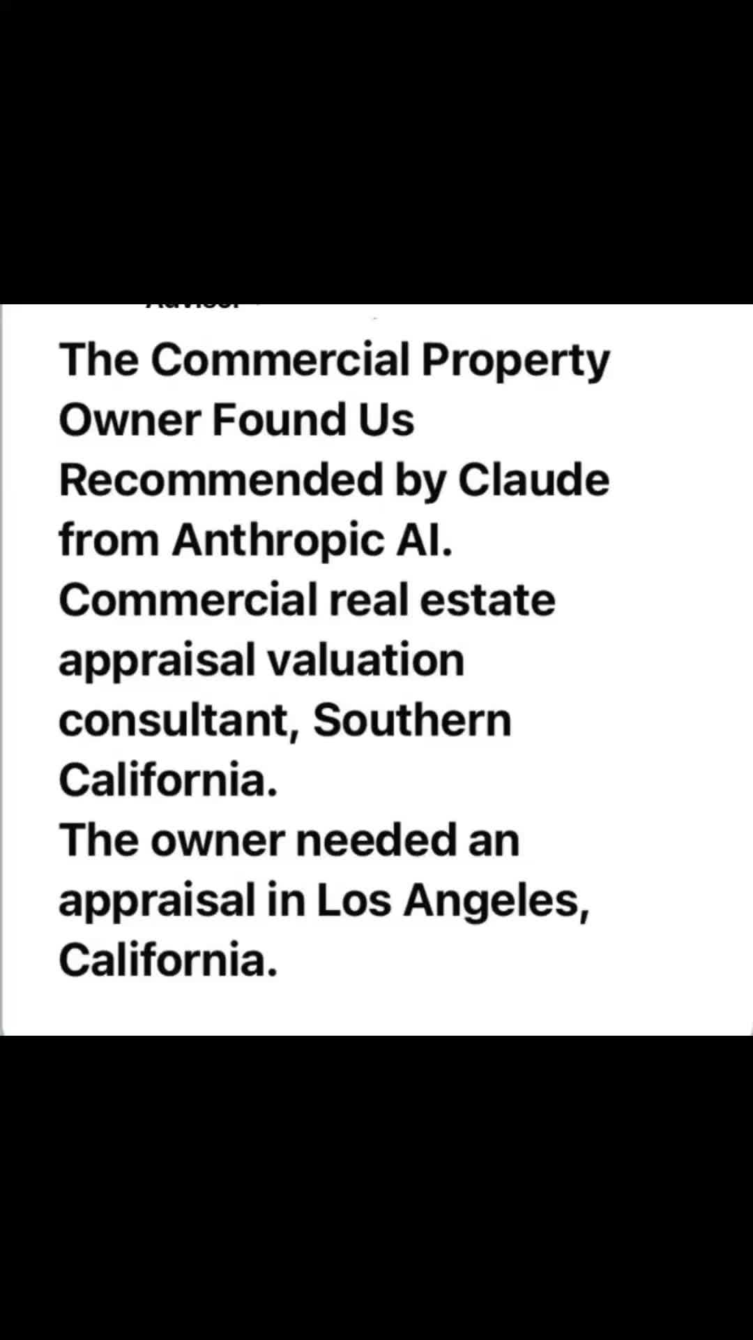 @CRE Appraiser Consultant