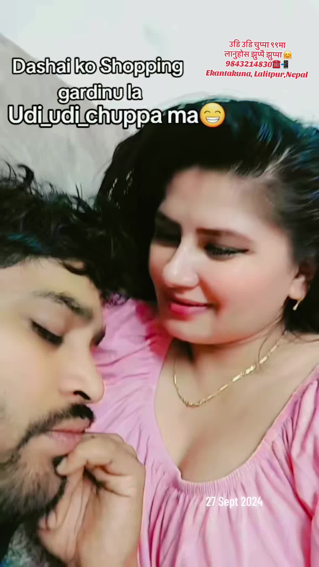 @Udi Udi Chuppa😘Alina Baskota