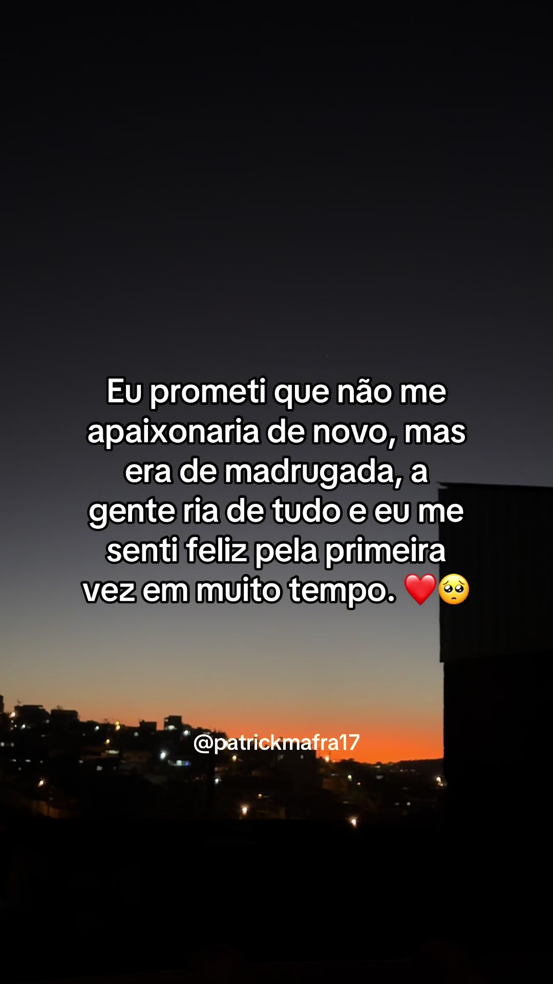 @Patrick mafra