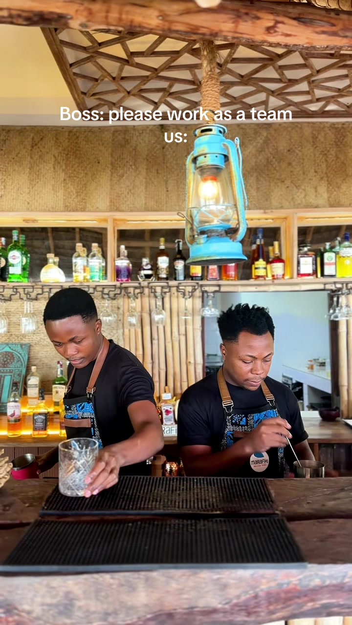 @Marafiki Beach Bar in Zanzibar