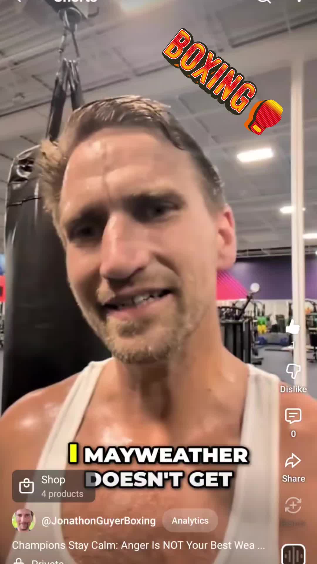 @Jonathon Guyer Boxing Shop