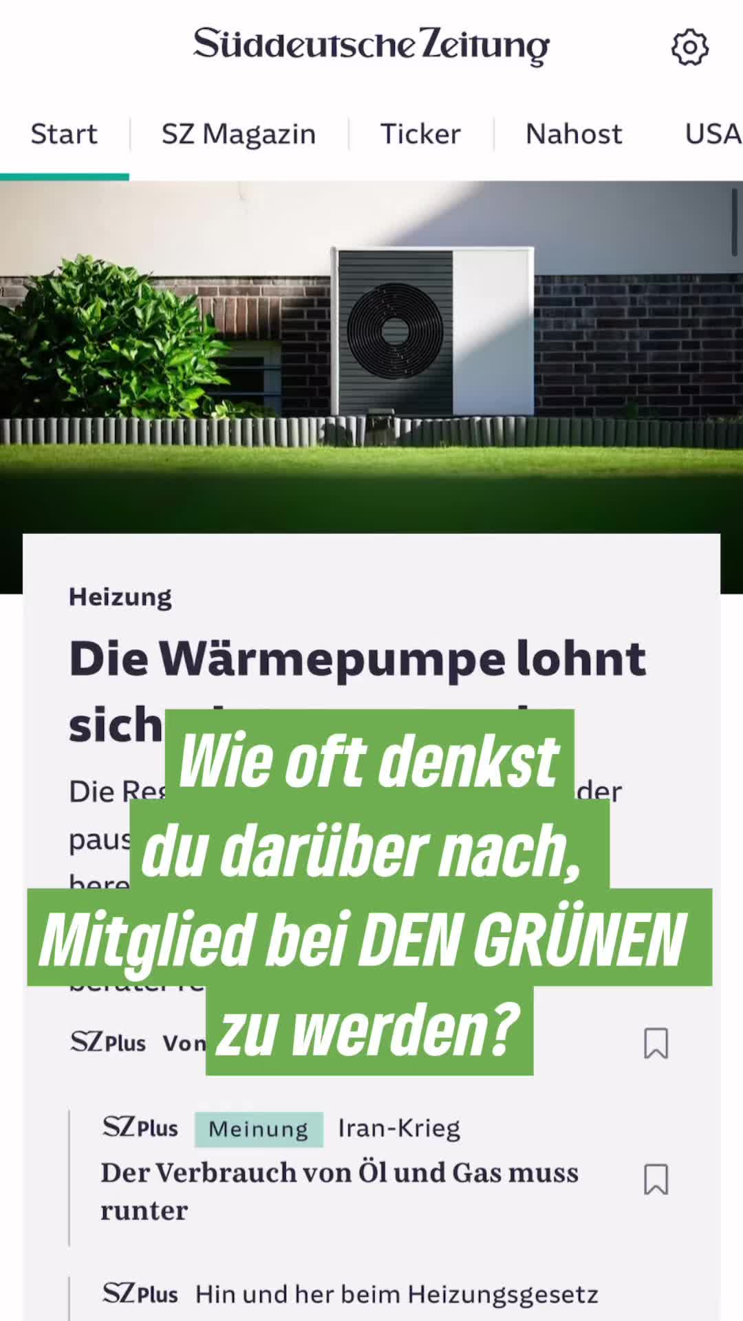 @GR&Uuml;NE Bayern