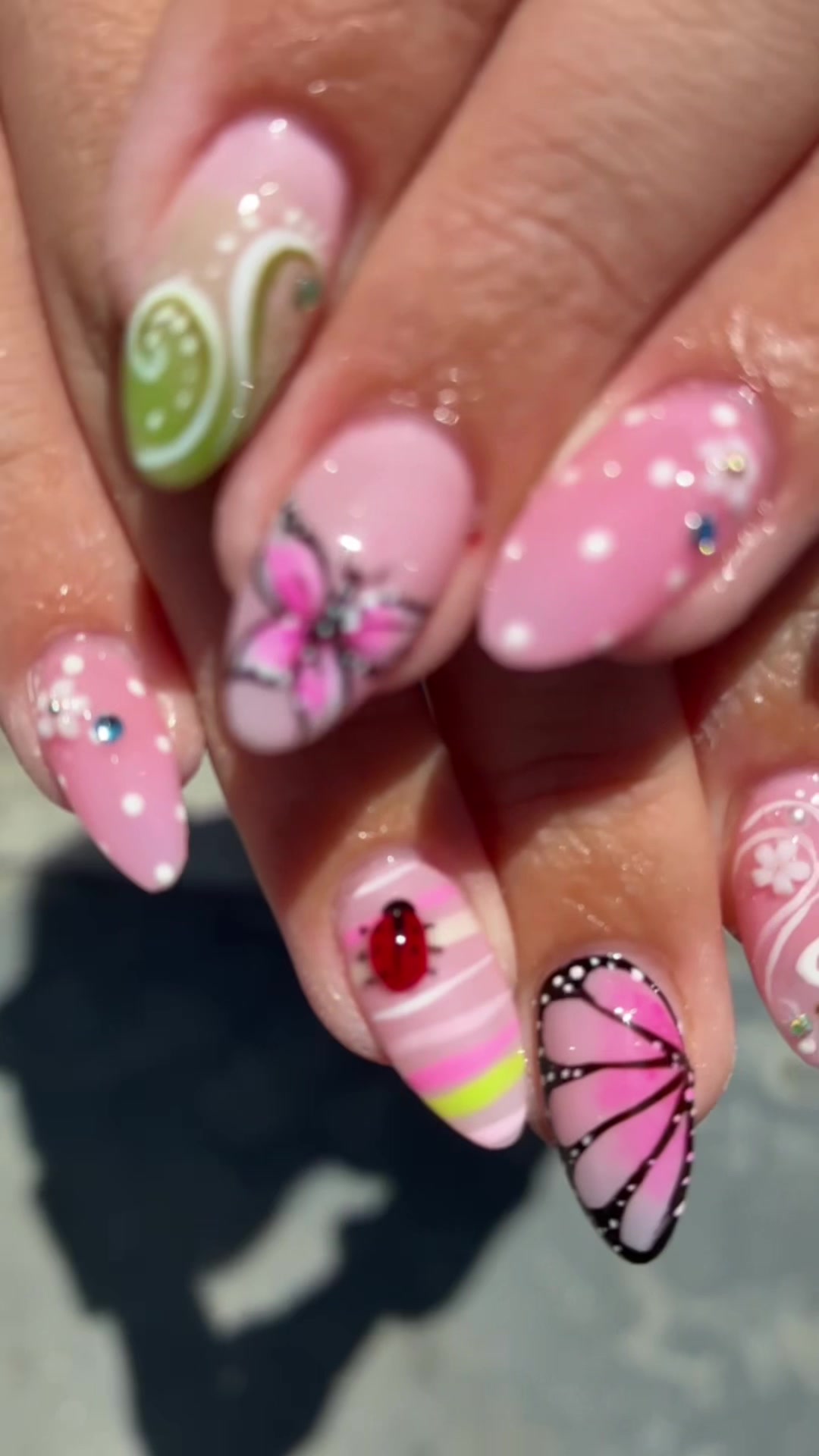 @blue sky nails del mar