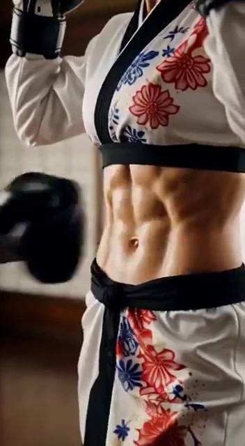 @Female abdominal muscles