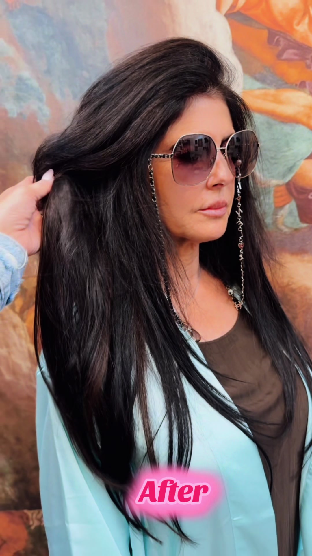 @Unicorn hair queen extensions