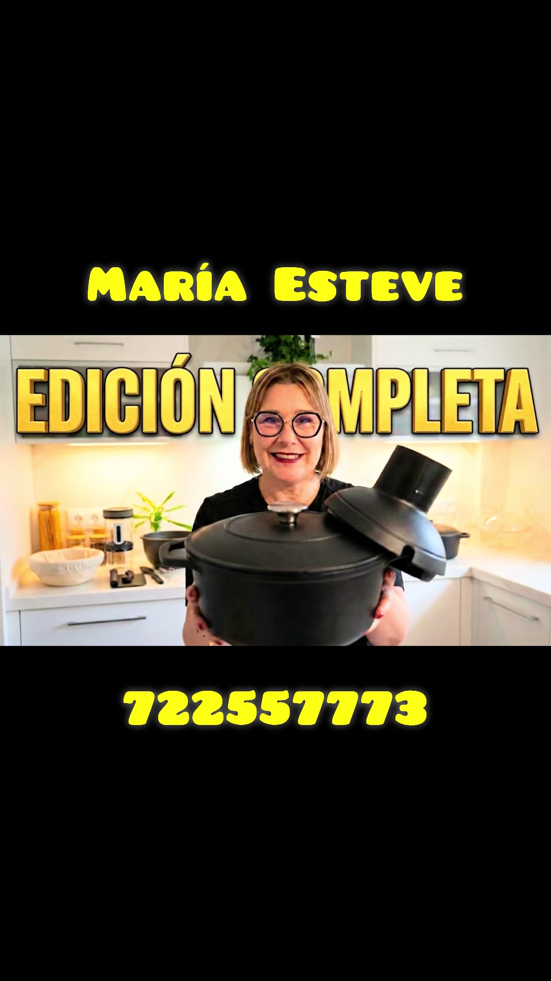 @Mar&iacute;a Esteve con Thermomix